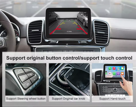 Preview: Touch Carplay Android Auto GLE GLS W166 2015-2019 NTG5.0 Linux System